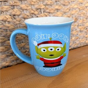 Disney Toy Story Alien Christmas Blue Ceramic Mug OOOHHH! 16oz